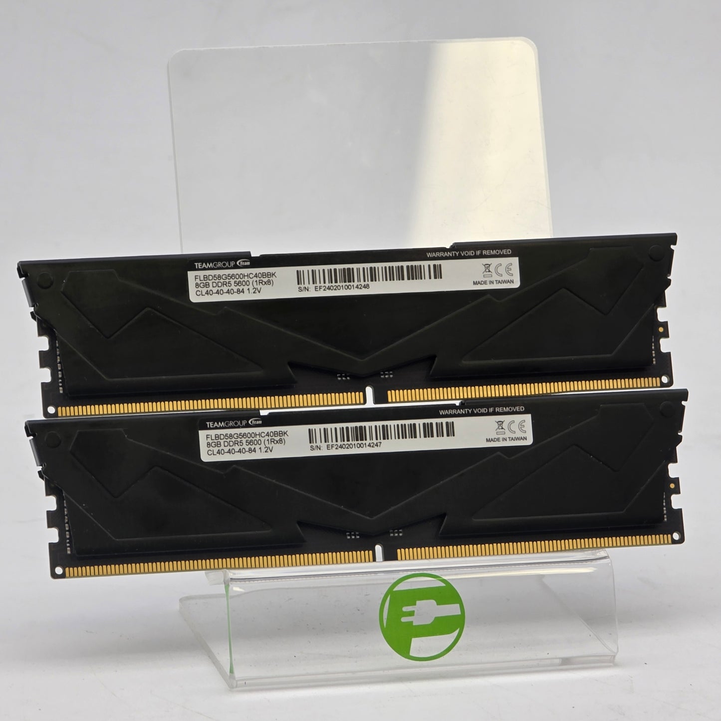 TeamGroup T-Force Vulcan 16GB (2x8GB) RAM DDR5 5600MHz FLBD58G5600HC40BBK