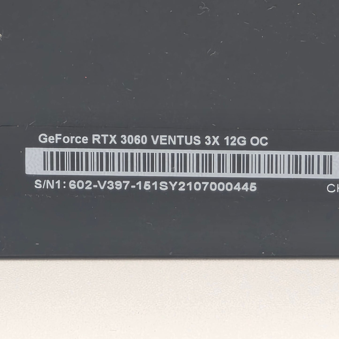 MSI GeForce RTX 3060 12GB GDDR6X Graphics Card