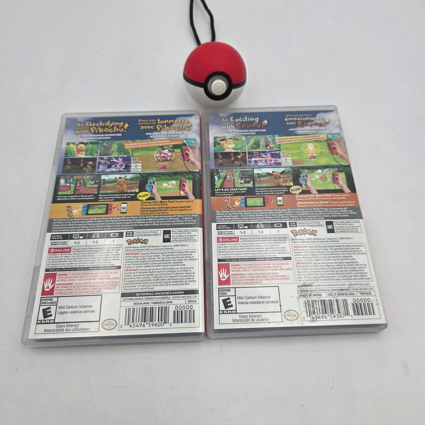 Pokemon Let Go Pikachu and Eevee With Mobile Pokemon Ball Controller