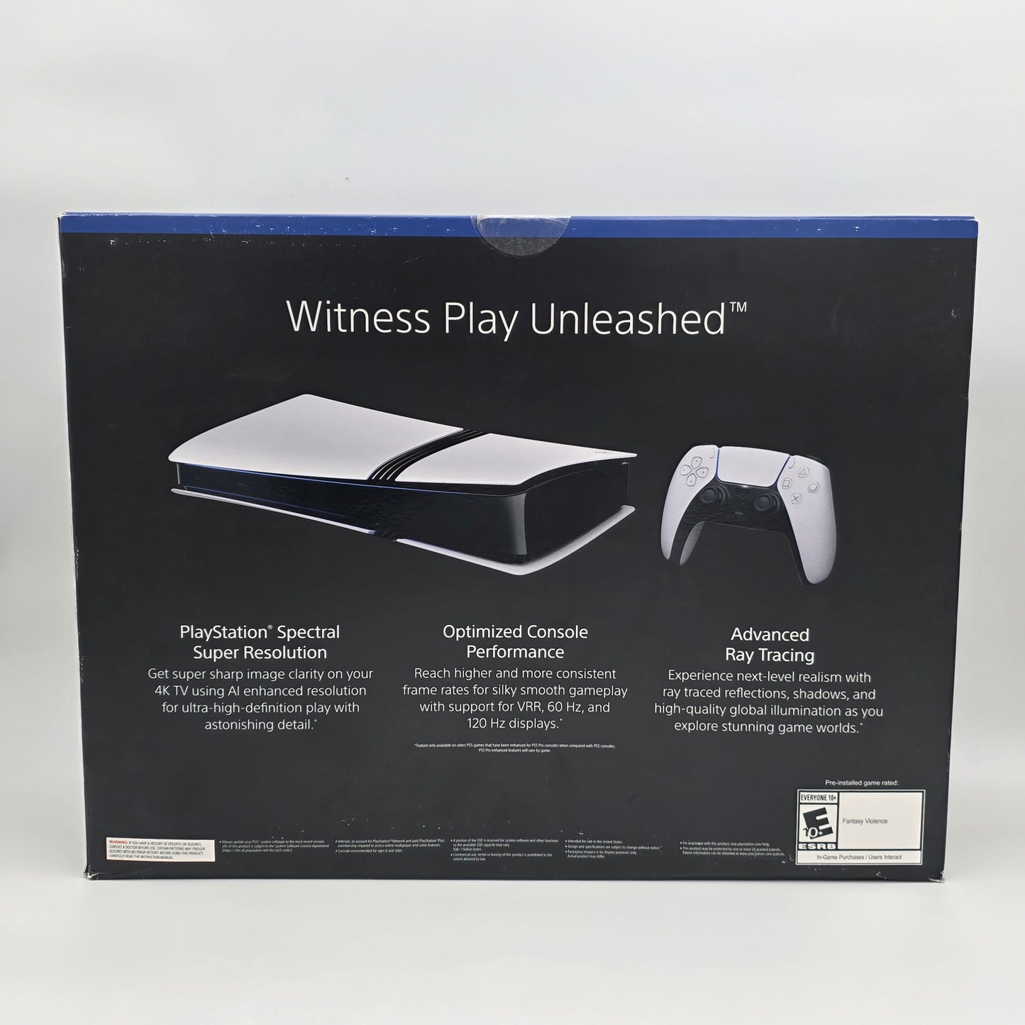 New Sony PlayStation 5 Pro Digital PS5 2TB White Console Gaming System CFI-7019