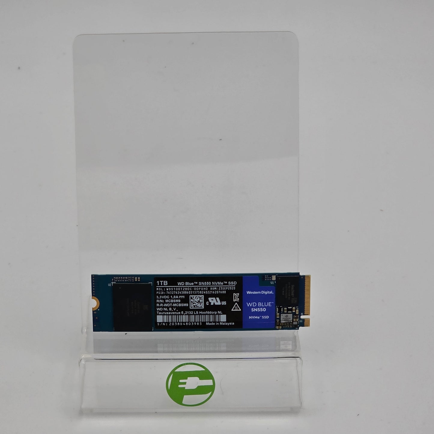 Western Digital 2280mm WD Blue SN550 1TB M.2 NVMe Gen 3.0 x 4 SSD