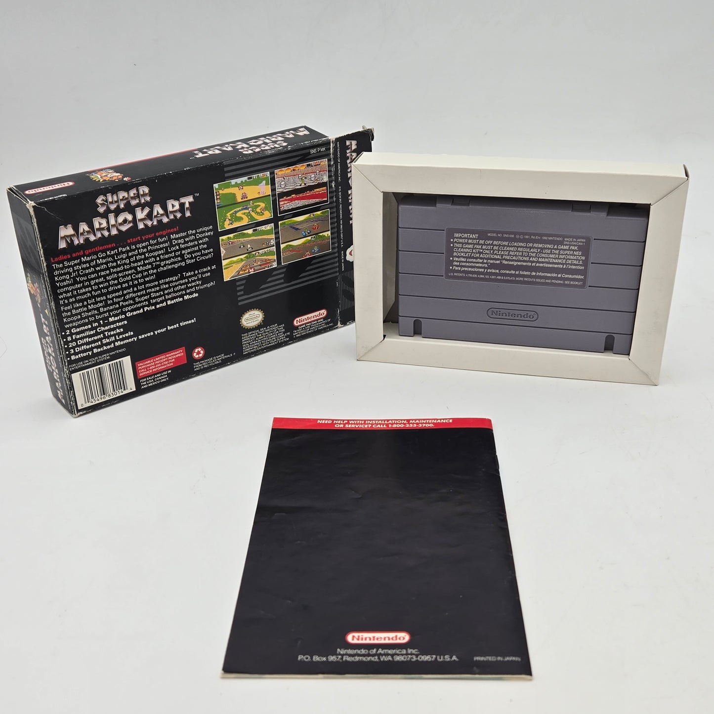 Super Mario Kart (Super Nintendo SNES, 1992)
