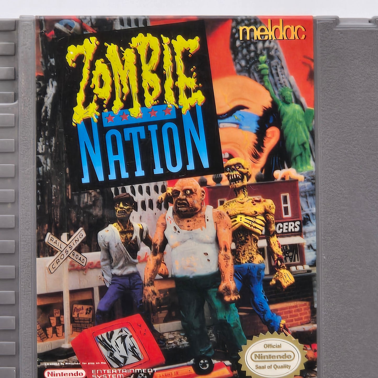 Zombie Nation (Nintendo NES, 1991) Cartridge Only