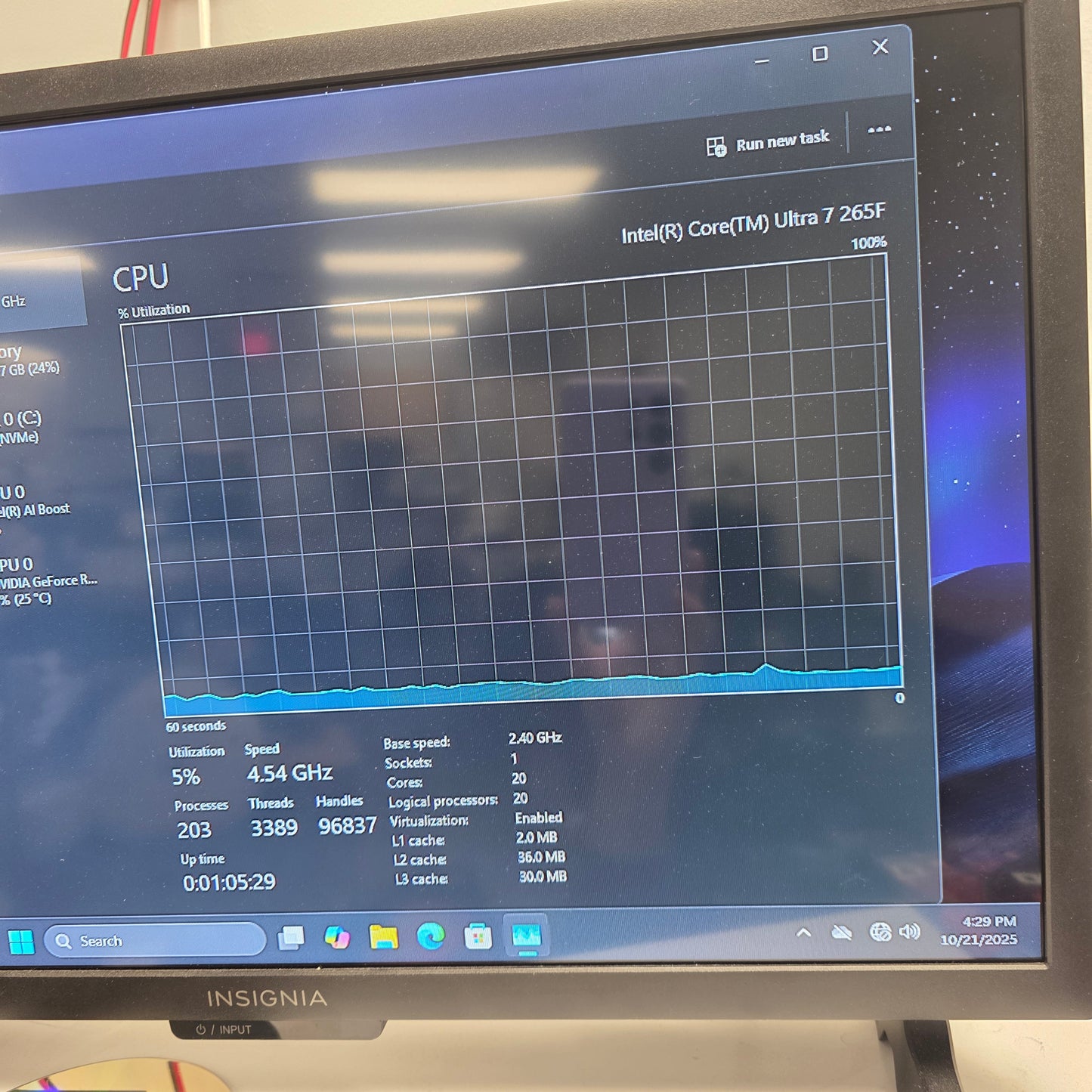 Alienware Aurora ACT1250 Core Ultra 7 265F 2.40GHz 32GB RAM 1TB SSD RTX 5070