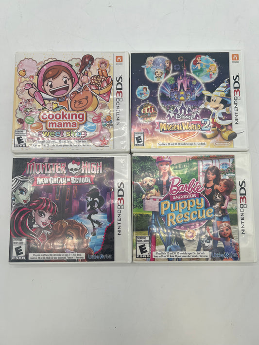 Lot of 4 Nintendo 3DS Games