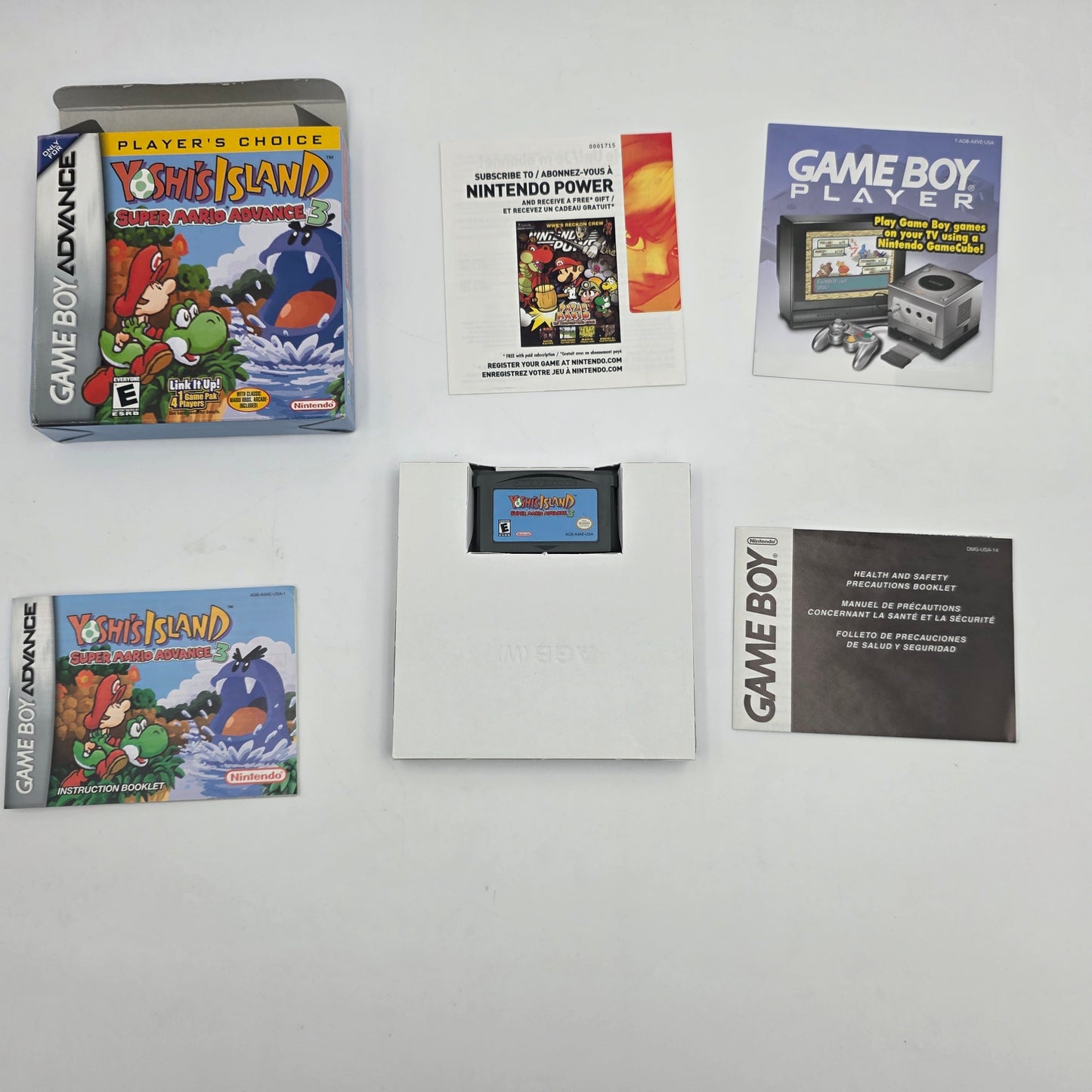 Yoshi's Island: Super Mario Advance 3 (Nintendo GameBoy Advance, 2002)