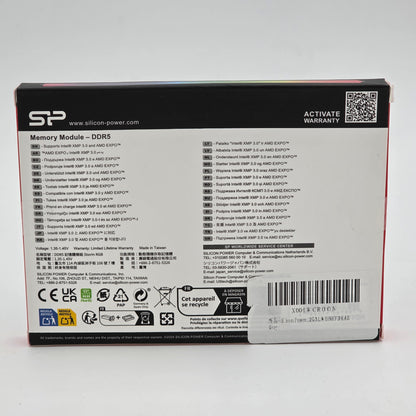 New Silicon Power XPOWER 32GB (2x16GB) RAM DDR5 6000MT/s