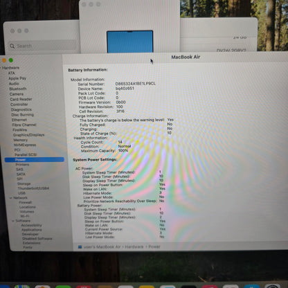 2025 Apple MacBook Air 15" M4 10C GPU 4.5GHz 24GB RAM 1TB SSD A3241