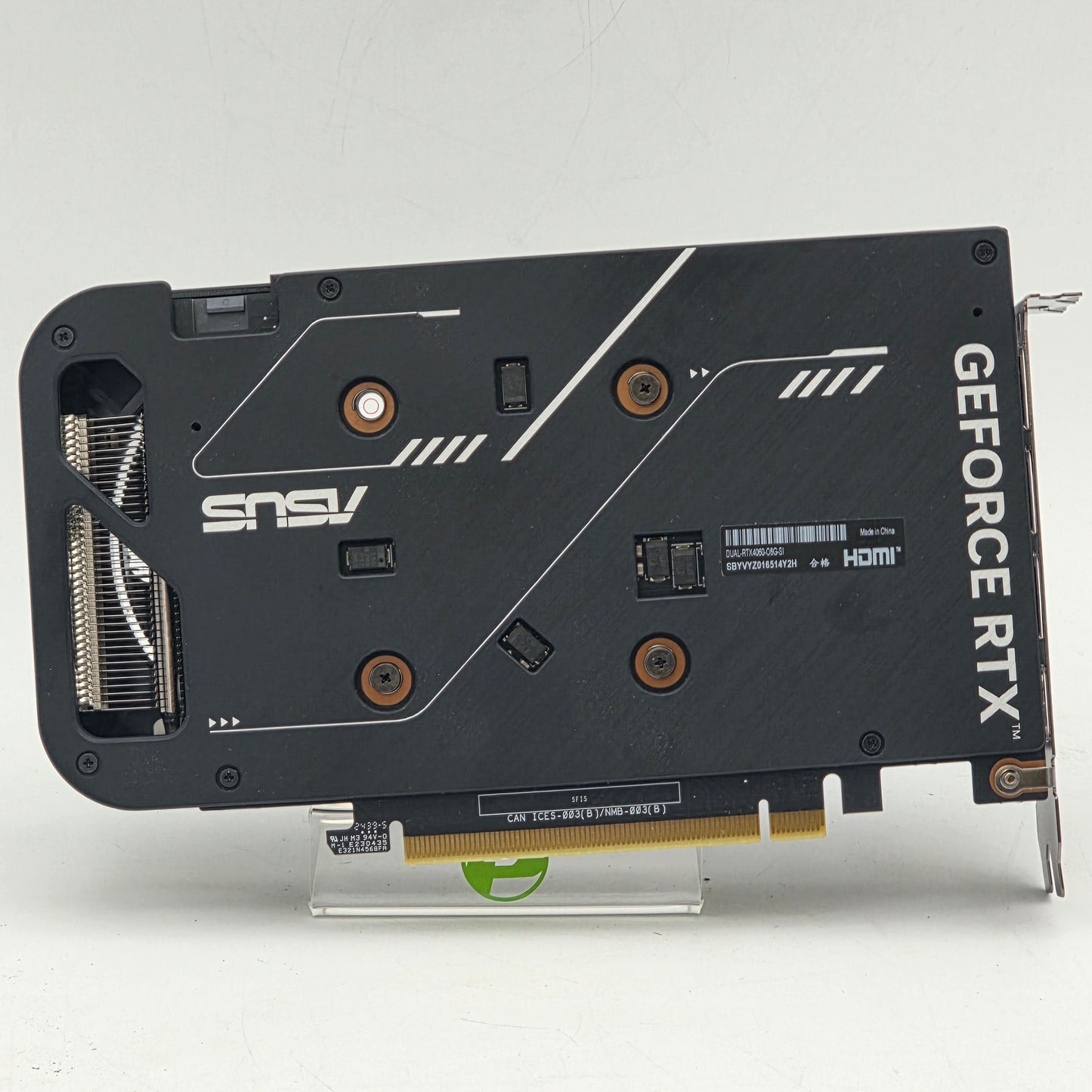 Asus GeForce RTX 4060 8GB GDDR6 Graphics Card DUAL-RTX4060-08G-SI