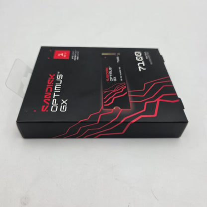 New SanDisk 2280mm Optimuss GX 7100 1TB M.2 NVMe Gen4.0 x 4 SSD SDSP7110TAN000G1