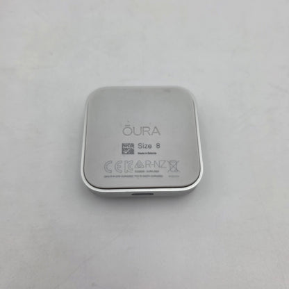 Oura Ring 5 Size 8 Natural Titanium Titanium Smart Ring OURA2602