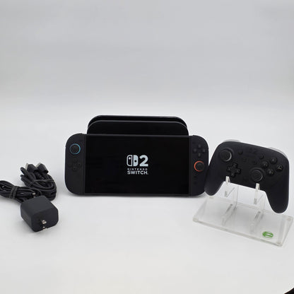 Nintendo Switch 2 Video Game Console BEE‑001 Black With Pro Controller
