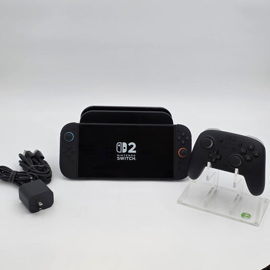 Nintendo Switch 2 Video Game Console BEE‑001 Black With Pro Controller
