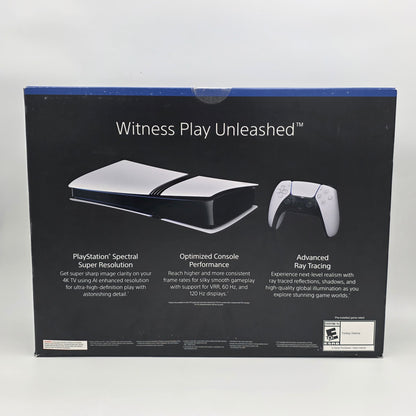 New Sony PlayStation 5 Pro Digital PS5 2TB White Console Gaming System CFI-7019