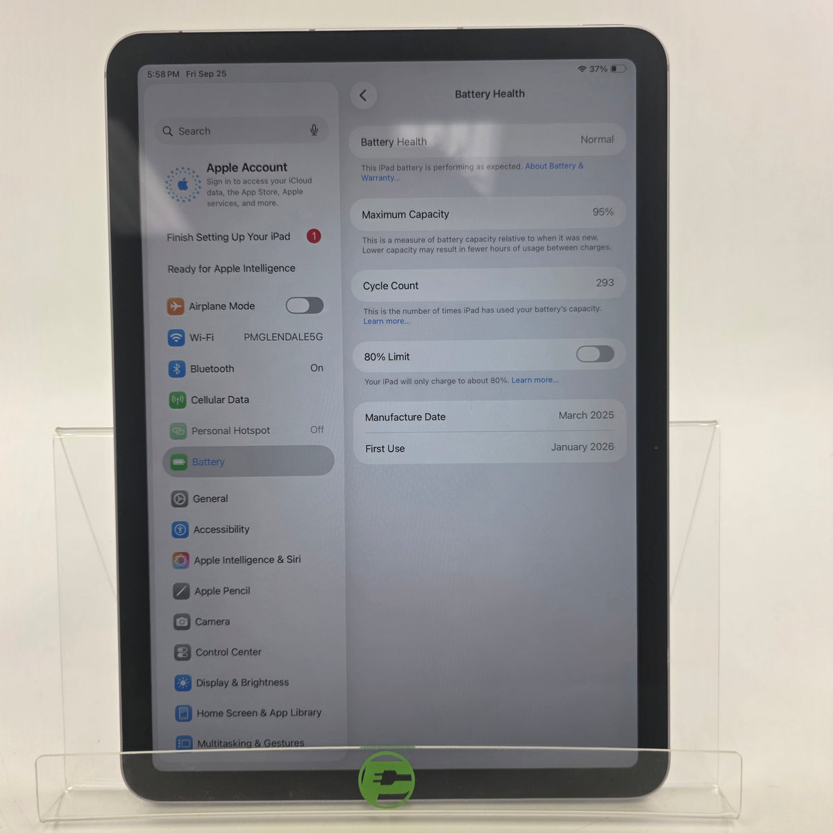 Factory Unlocked Apple iPad Air 11" M3 1TB Purple MCGC4LL/A