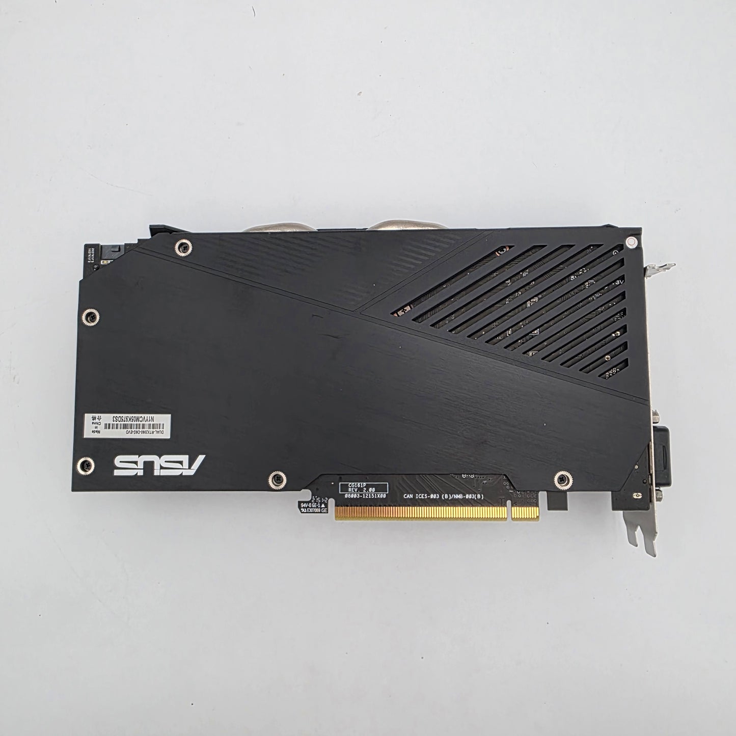 Asus GeForce RTX 2060 6GB GDDR6 Graphics Card DUAL-RTX2060-06G-EVO