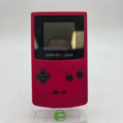 Nintendo Game Boy Color Handheld Game Console Only CGB-001 Red/Black