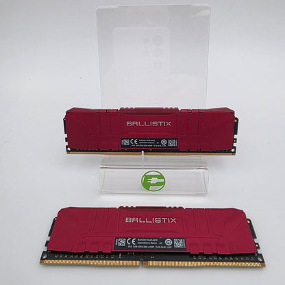 Crucial Ballistix 16GB (2x8GB) RAM DDR4 3000MHz BL8G30C15U4R.M8FE1