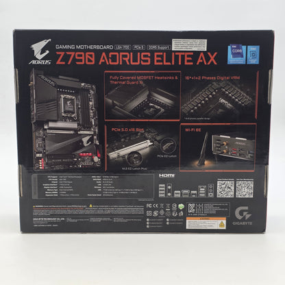 Gigabyte Z790 AORUS ELITE AX LGA 1700 Intel Core i9-12900KF 16 Core 5.20GHz ATX