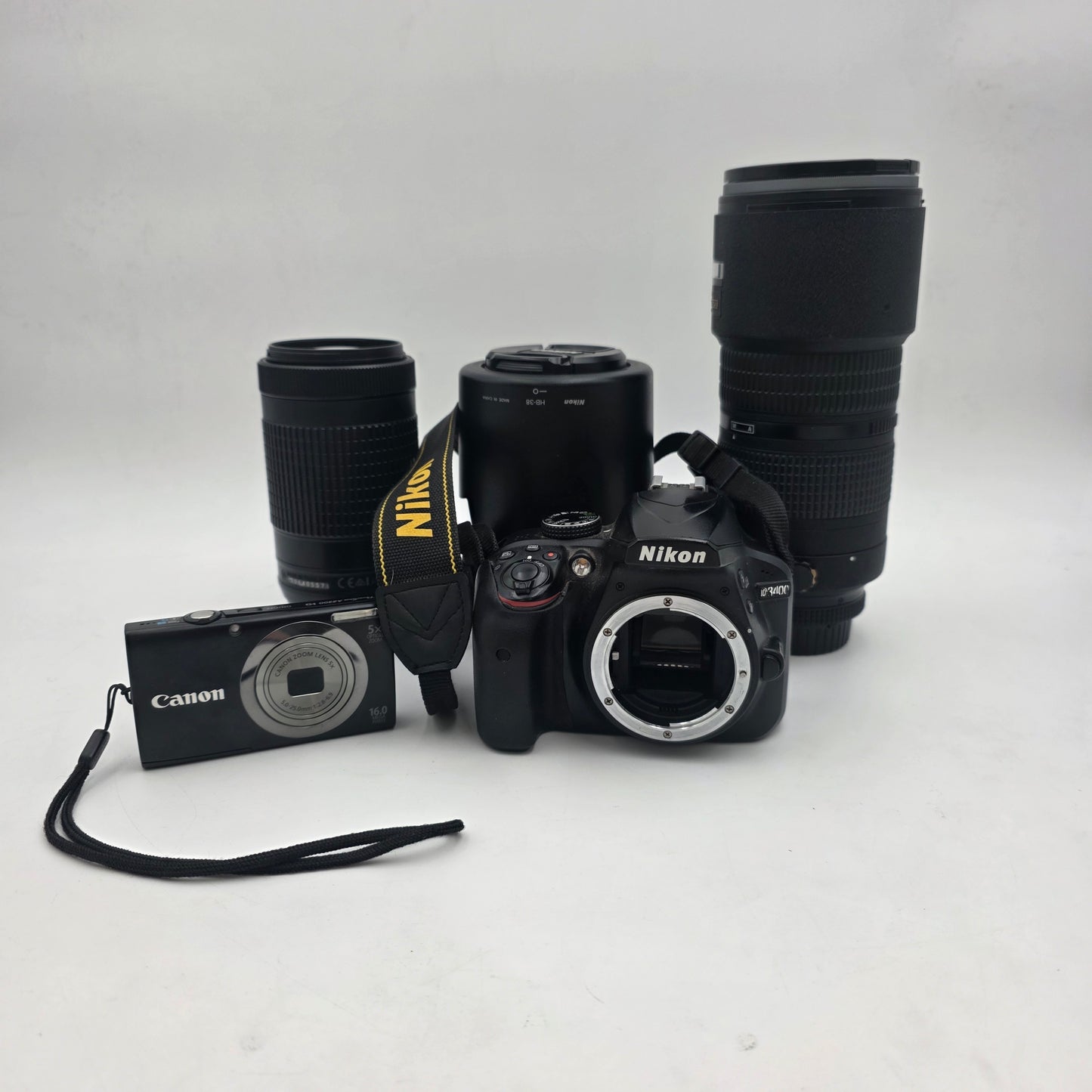 Camera Lot Nikon and Canon 24MP