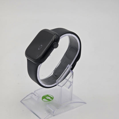 Unlocked Apple Watch Series 11 42MM Jet Black Aluminum Black SportBand MF834LW/A
