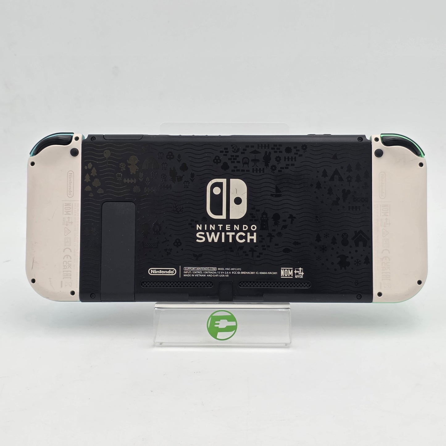 Nintendo Switch v1 Console Gaming System HAC-001 Animal Crossing Edition