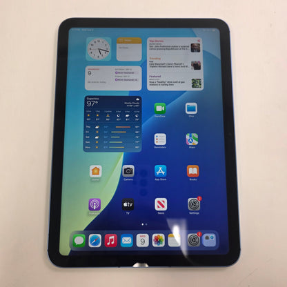 Factory Unlocked Apple iPad 10th Gen 64GB Blue MQ6K3LL/A