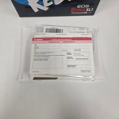 Canon EOS Rebel SL1 18.0MP Compact Digital Camera
