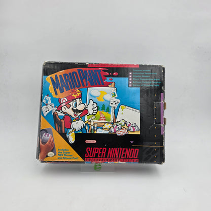 Super Nintendo Mario Paint Game with Trackpad and Mouse