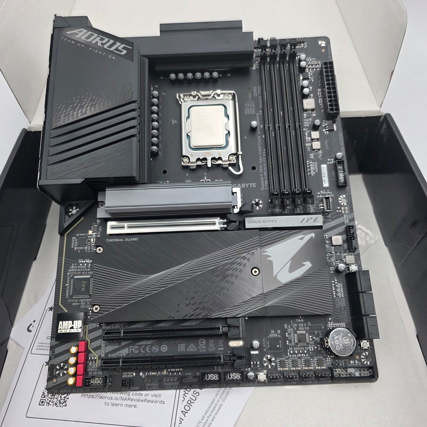 Gigabyte Z790 AORUS ELITE AX LGA 1700 Intel Core i9-12900KF 16 Core 5.20GHz ATX