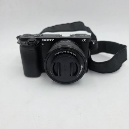 Sony Alpha A6000 24.3MP Mirrorless Digital Camera With SEL55210 Lens