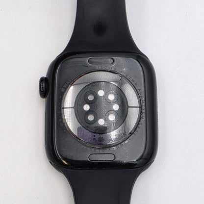 GPS Only Apple Watch Series 10 42MM Black Aluminum Aftermarket Band MWWE3LW/A