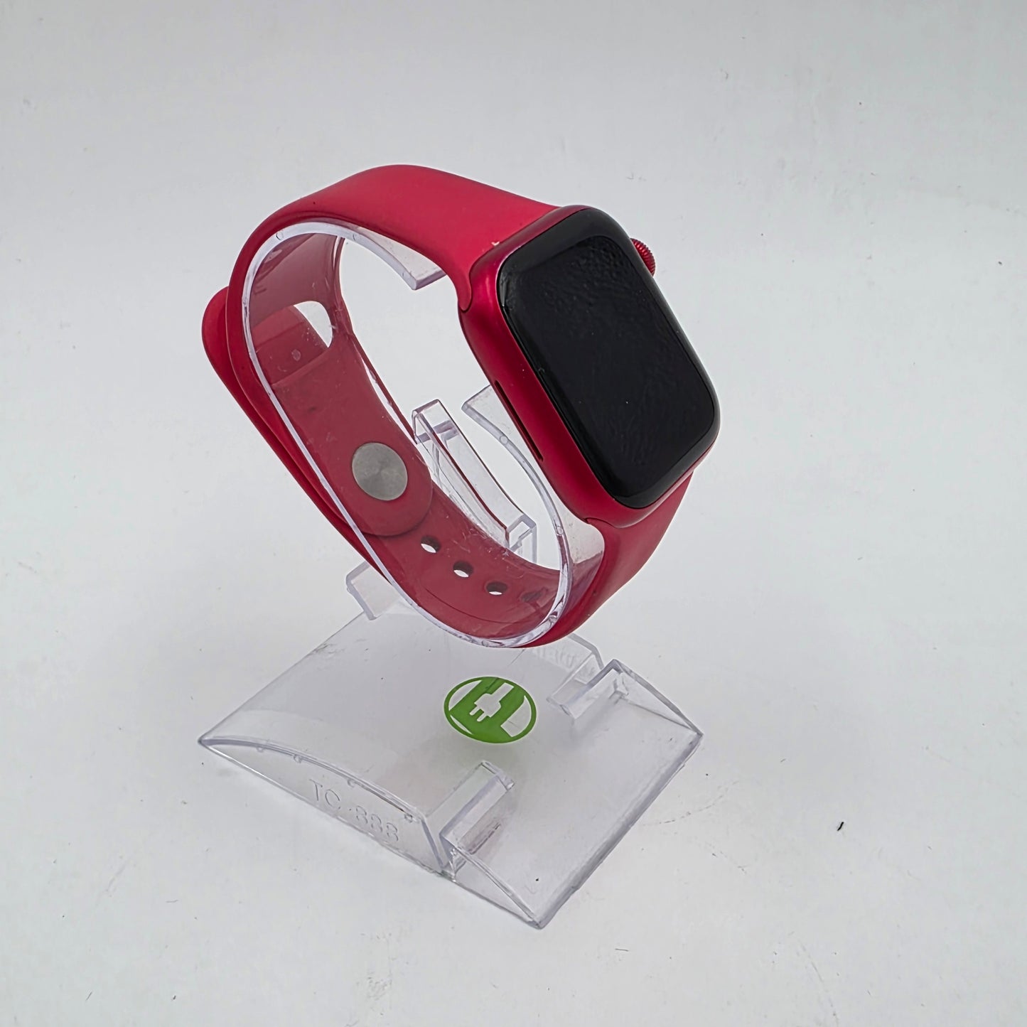 Unlocked Apple Watch Series 8 41MM Product Red Aluminum Red Sport Band MNV13LL/A