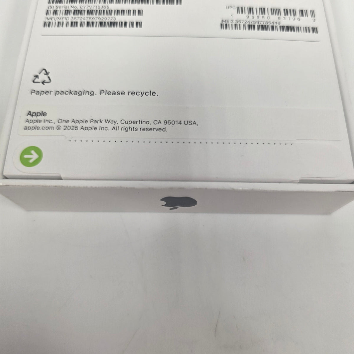 New Factory Unlocked Apple iPhone Air 256GB Space Black MG184LL/A