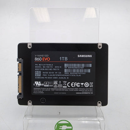 Samsung 2.5" 860 EVO 1TB SATA 6Gbps SSD MZ-76E1T0