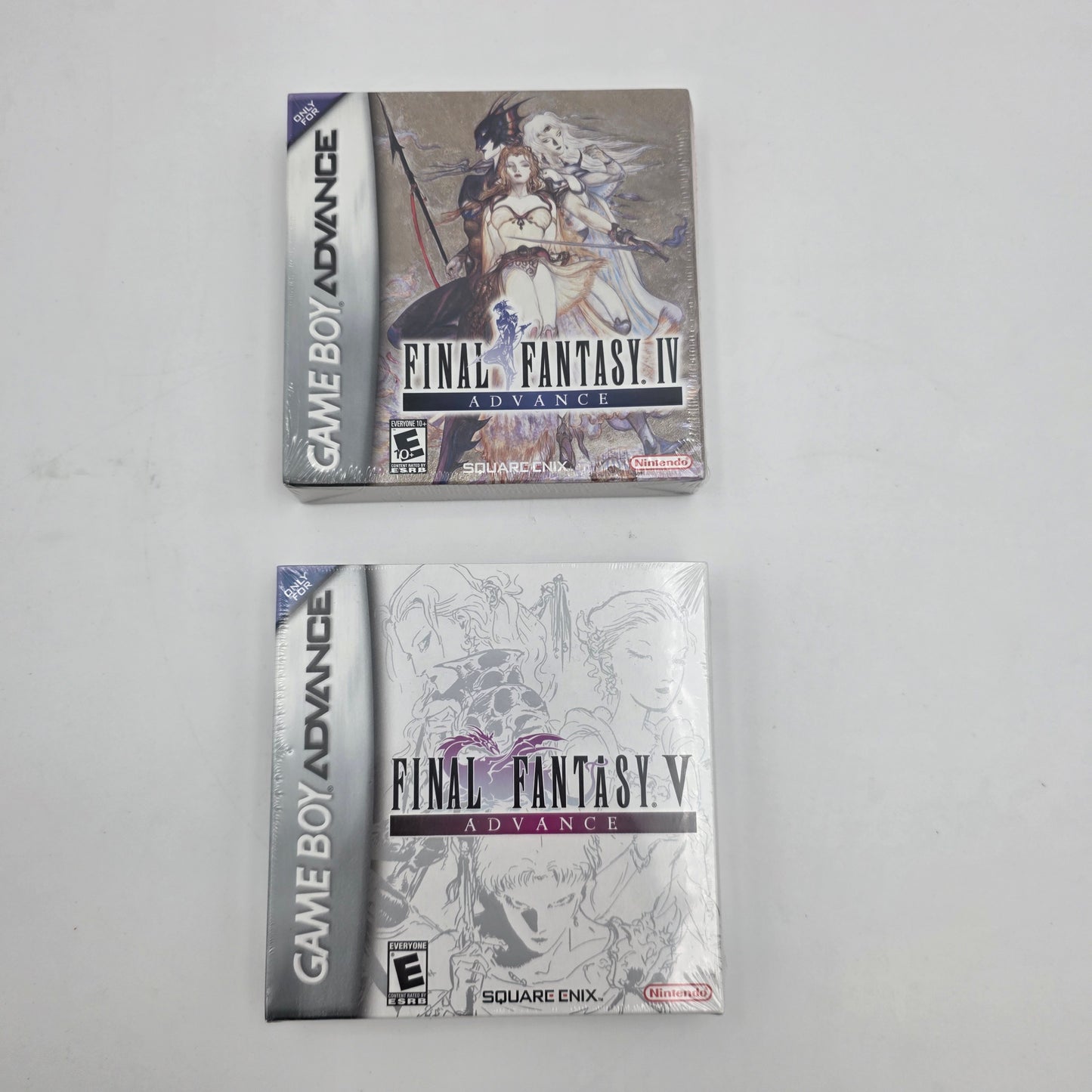New Lot of 2 Nintendo GBA Games Final Fantasy IV and V Sealed