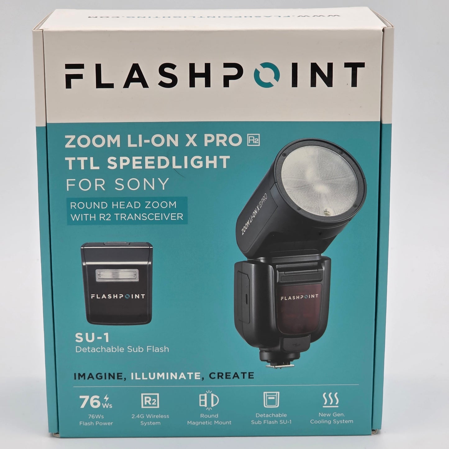 New Flashpoint Zoom Li-on X Pro R2 Sony Digital Camera Flash SU-1