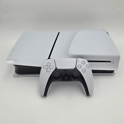 Sony PlayStation 5 Slim Disc Edition PS5 1TB White Console System CFI-2015