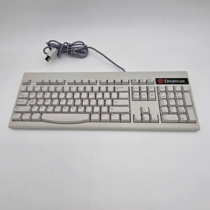 Sega Dreamcast Video Game Console White HKT-3020 2 Extra Controllers Keyboard