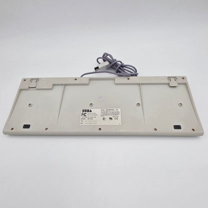 Sega Dreamcast Video Game Console White HKT-3020 2 Extra Controllers Keyboard
