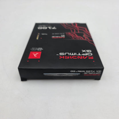 New SanDisk 2280mm Optimuss GX 7100 1TB M.2 NVMe Gen4.0 x 4 SSD SDSP7110TAN000G1