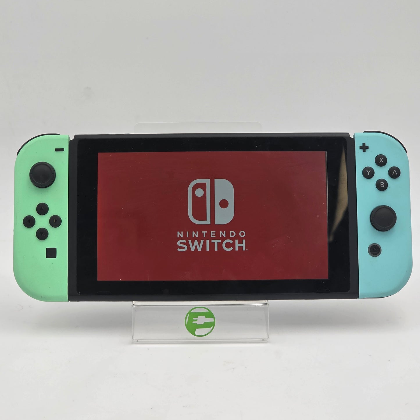 Nintendo Switch v1 Console Gaming System HAC-001 Animal Crossing Edition