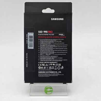 New Samsung 2280mm 990 Pro 1TB M.2 NVMe Gen 4.0 x 4 SSD MZ-V9P1T0 SSD