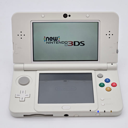 New Nintendo 3DS Handheld Game Console CTR-001 Mario White USA NTSC U