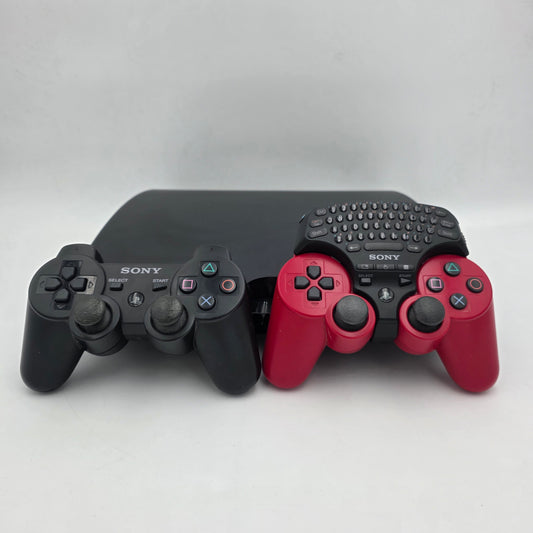 Sony PlayStation 3 Slim PS3 120GB Black Console Gaming System CECH-2101A