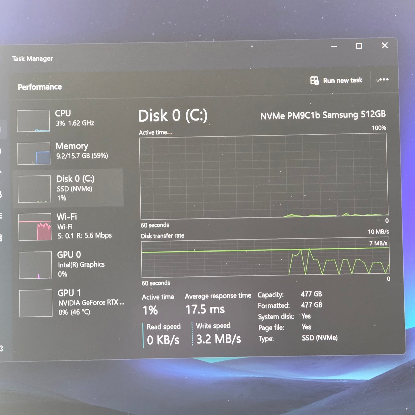 Alienware 16 Aurora AC16250 16" Core 7 240H 16GB RAM 512GB SSD GeForce RTX 4050