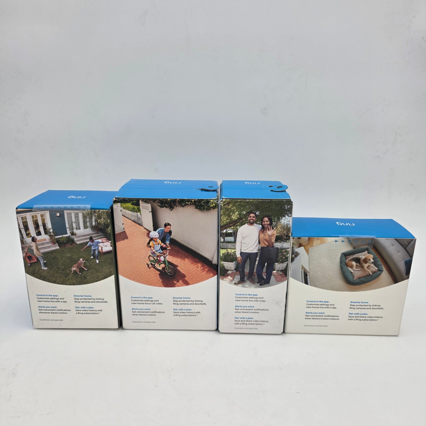 New Ring Indoor Cam Outdoor Cam Outdoor Cam Plus Battery Doorbell  Security Cameras LOT