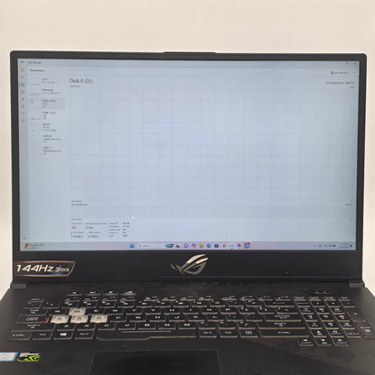 Asus ROG Strix Scar ii 17.3" Core i7-8750H 16GB RAM 1TB HDD 256GB SSD GTX 1060