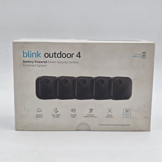 Blink Outdoor 4 Battery-Powered Smart Security Camera