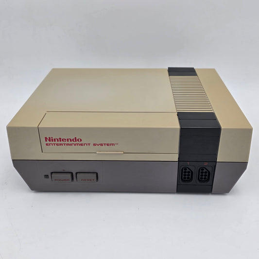 Nintendo Entertainment System NES Video Game Console NES-001 Gray - Yellowed